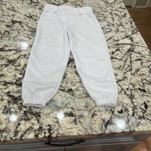 Easton Boy's PRO+ Baseball Pants | Youth Sizes | Full Length | Elastic Bottom |
